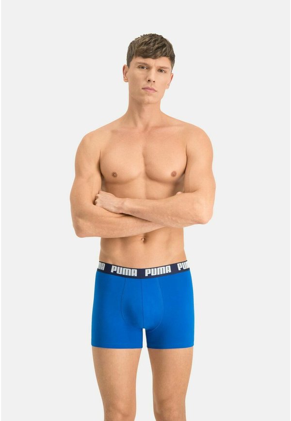 Puma 5ER PACK - Boxer briefs - blau   grau melange