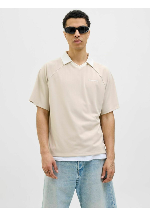 Jack & Jones Printed - Polo shirt - moonbeam
