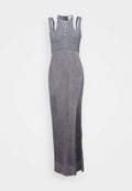 Hervé Léger VARIEGATED RIB GOWN
