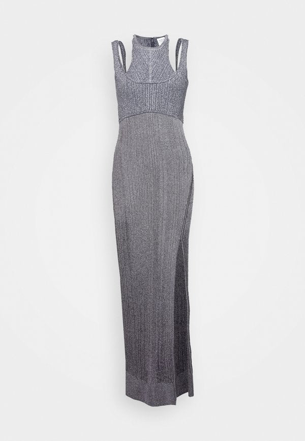Hervé Léger VARIEGATED RIB GOWN