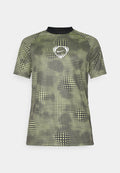 Nike Performance TOP - Sports T-shirt - limelight/black/white