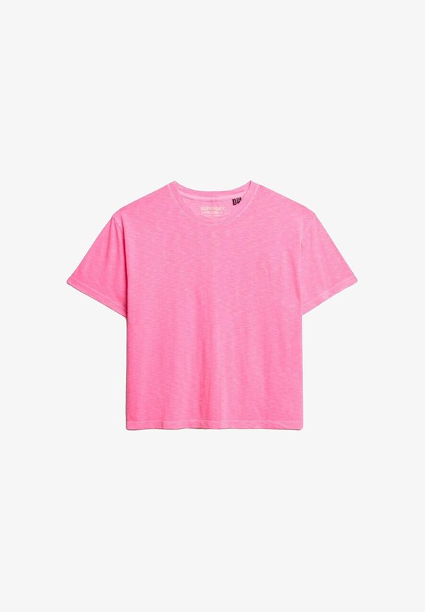 Superdry & Co SUPERDRY - Basic T-shirt - fluro pink