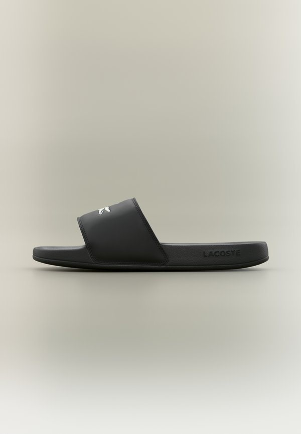Lacoste SERVE SLIDE 1251 - Mules - black/white