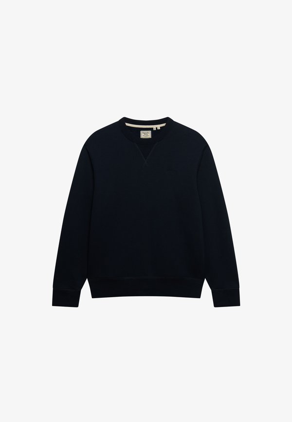 Superdry & Co SUPERDRY ESSENTIAL STACKED LOGO CREW SWEATSHIRT.. - Sweatshirt - dark navy