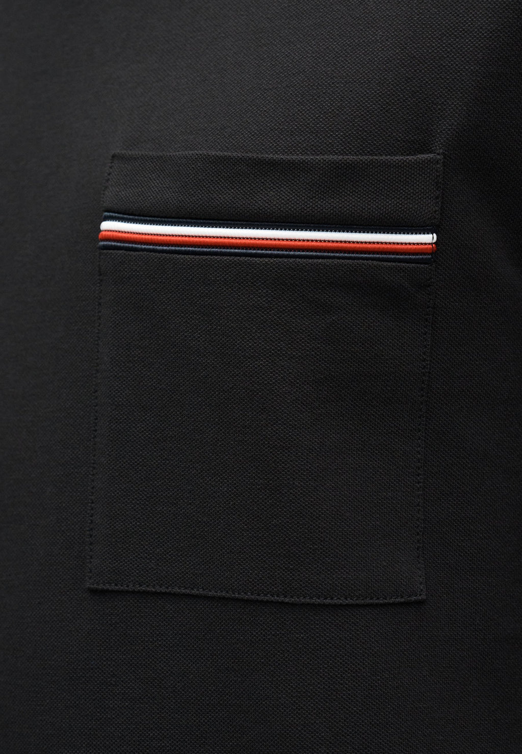 GLOBAL STRIPE POCKET PIQUE JERSEY T-SHIRT Media 6