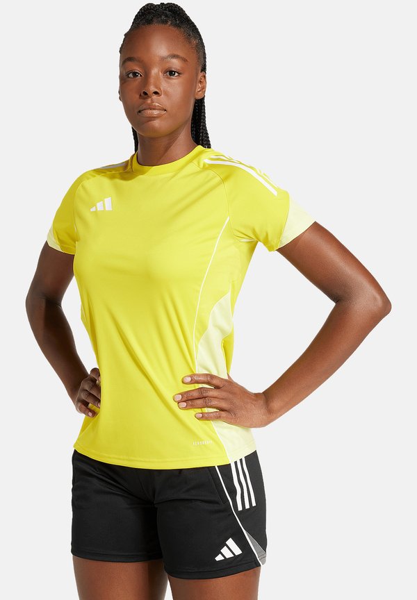 adidas Performance TIRO25C TRAINING JERSEY WOMEN - Sports T-shirt - gelbgelb