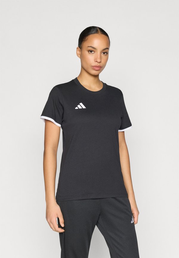 adidas Performance ENTRADA26 TEE - Basic T-shirt - black/white