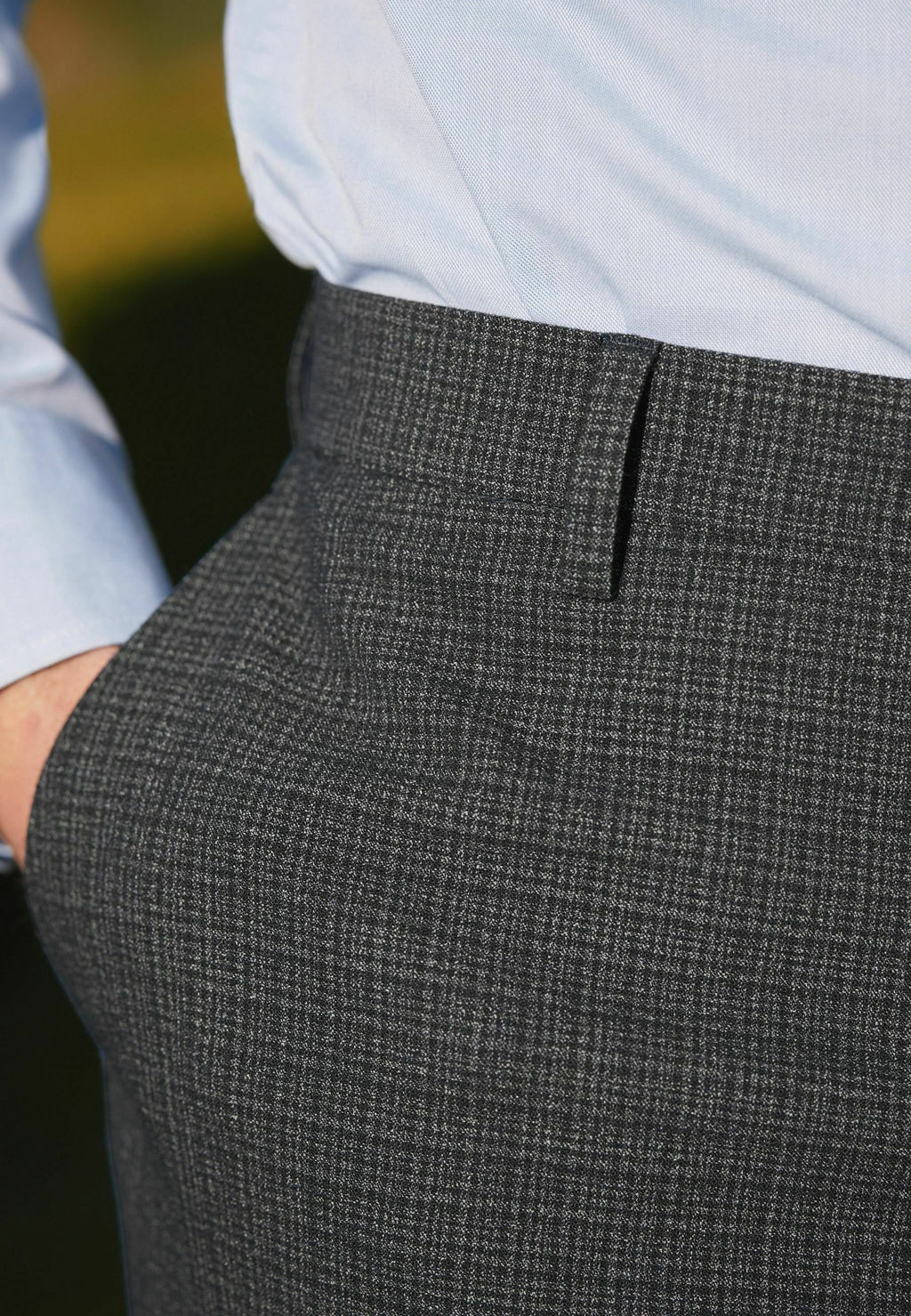 Next CHECK SUIT TROUSERS REGULAR FIT