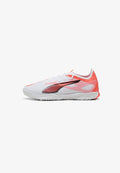 Puma FUSSBALL - Indoor football boots - white black glowing red