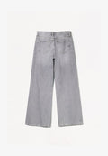 Bershka WIDE-LEG - Wide Leg - grey