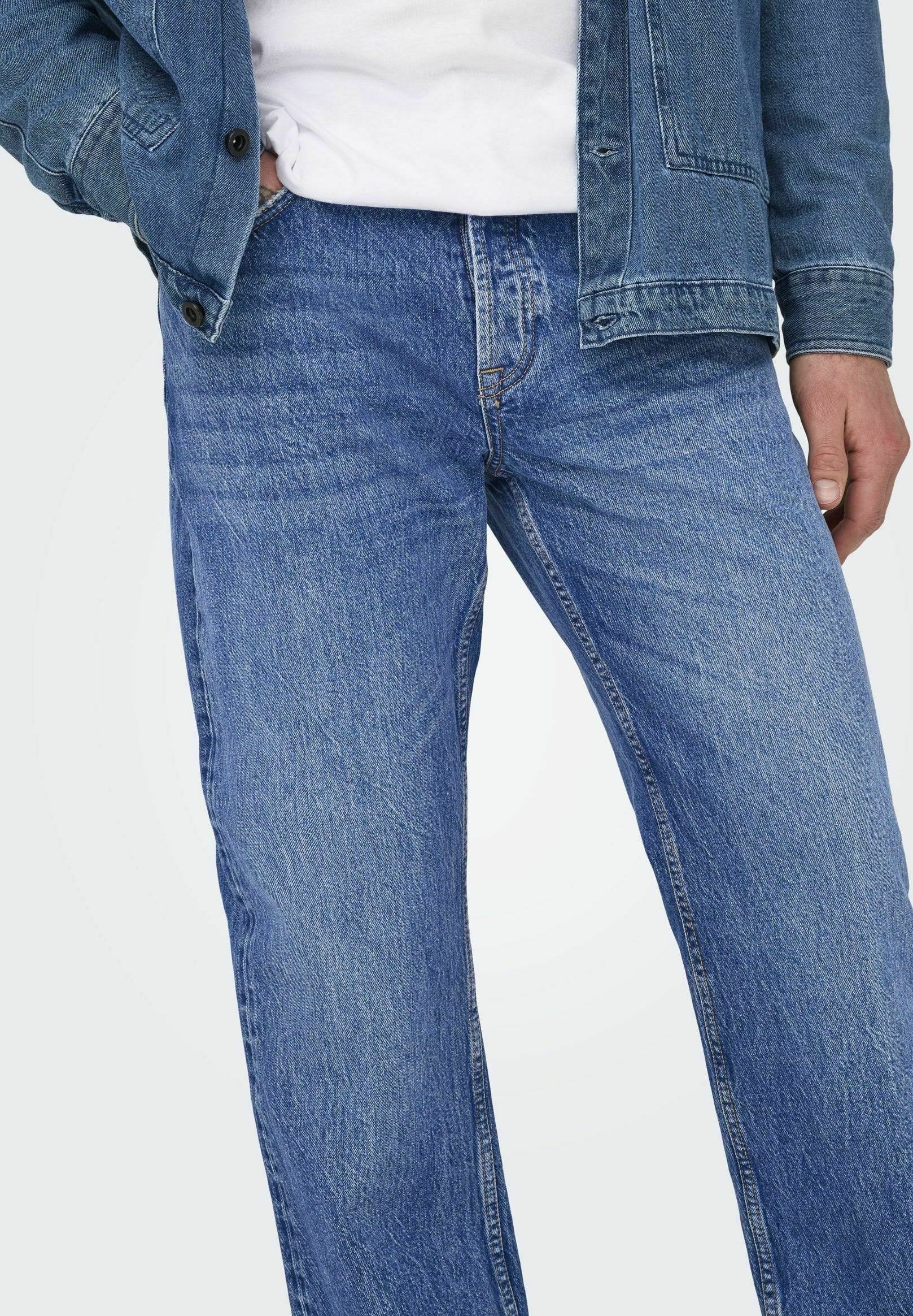 Regular fit ONSEDGE Mid rise Straight Media 6
