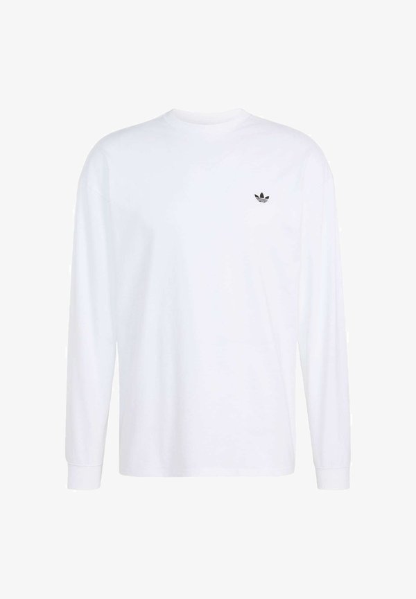 adidas Originals ADIDAS ORIGINALS TREFOIL ESSENTIALS LONGSLEEVE TEE - Long sleeved top - white