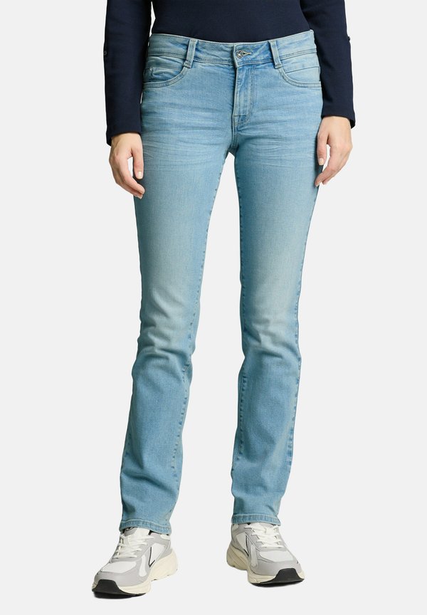 TOM TAILOR LIVA - Slim fit jeans - light stone blue denim