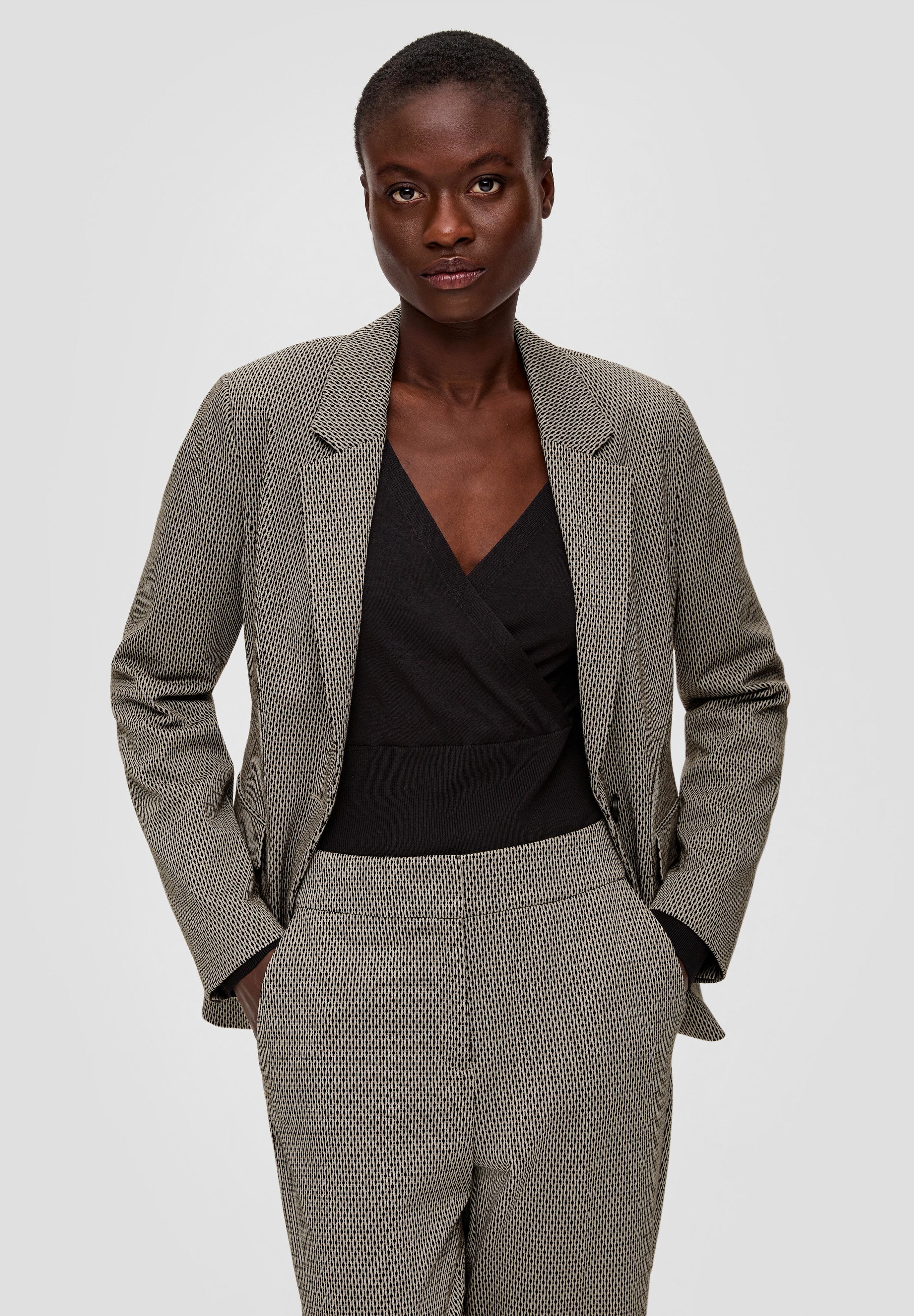 s.Oliver BLACK LABEL JACQUARD