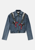 Dhruv Kapoor HANDCRAFTED BRAIDS CROPPED JACKET