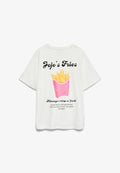 Vero Moda VMZANDRA - Print T-shirt - snow white