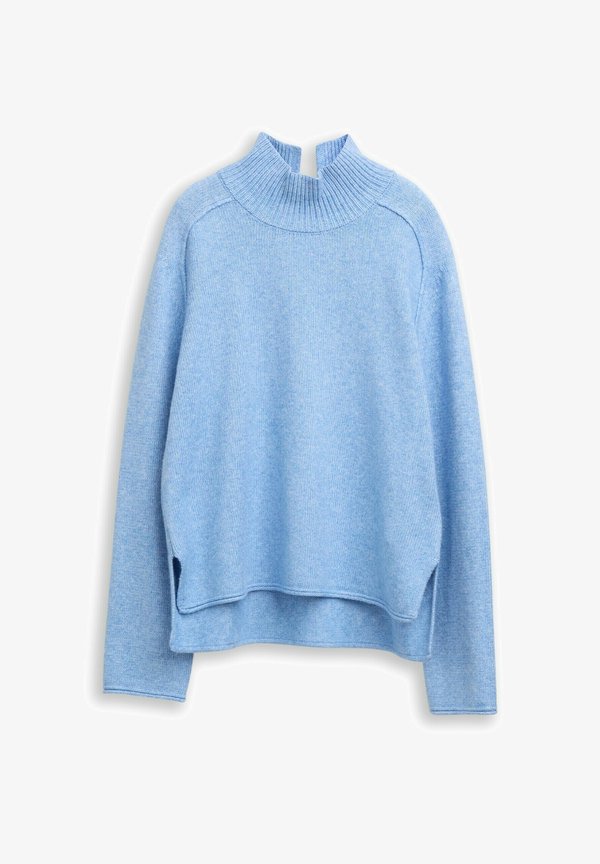 TOM TAILOR LOOSE FIT - Jumper - light fjord blue melange