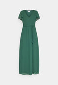 VILA VIMICADA V NECK MAXI DRESS
