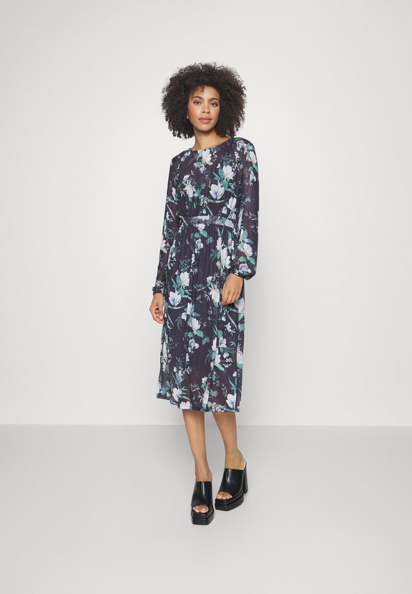 Vero Moda VMLIA DRESS - Day dress - black/white