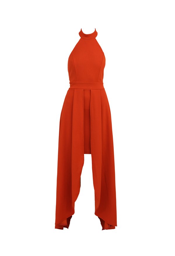 WAL G. YANNY HALTER NECK BODYCON