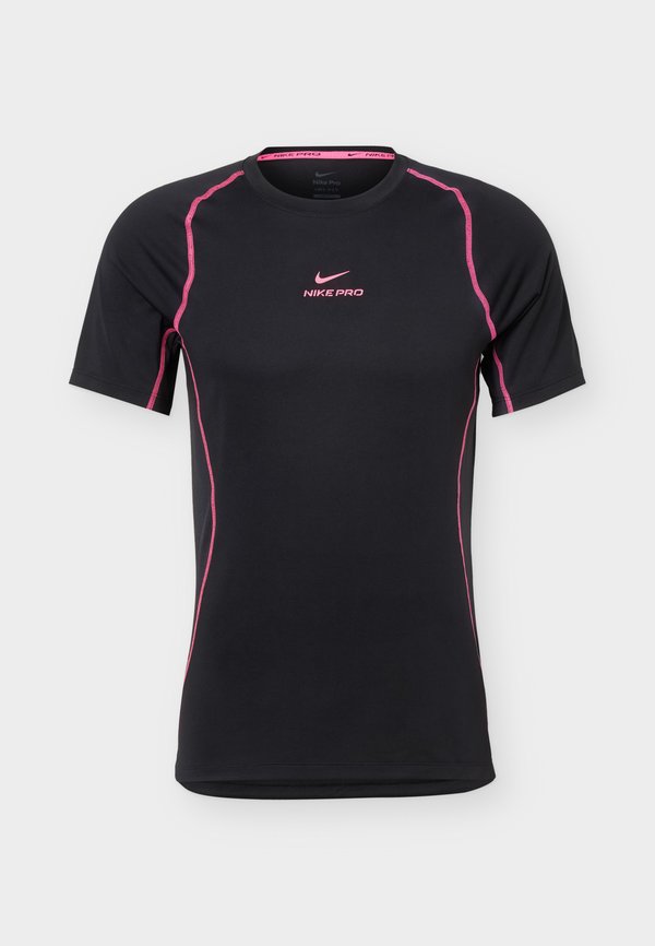 Nike Performance Sports T-shirt - black/hyper pink