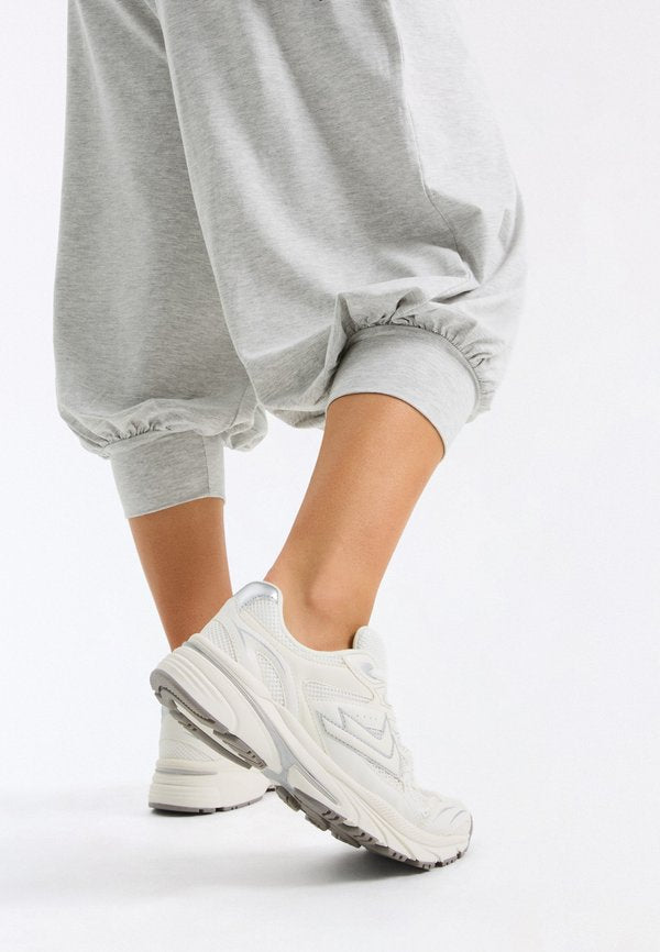 Bershka MULTI-PIIECE - TRAINERS - Trainers - white