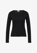 s.Oliver Long sleeved top - schwarz