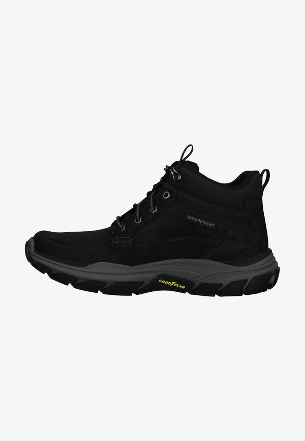Skechers Lace-up ankle boots - schwarz/blk