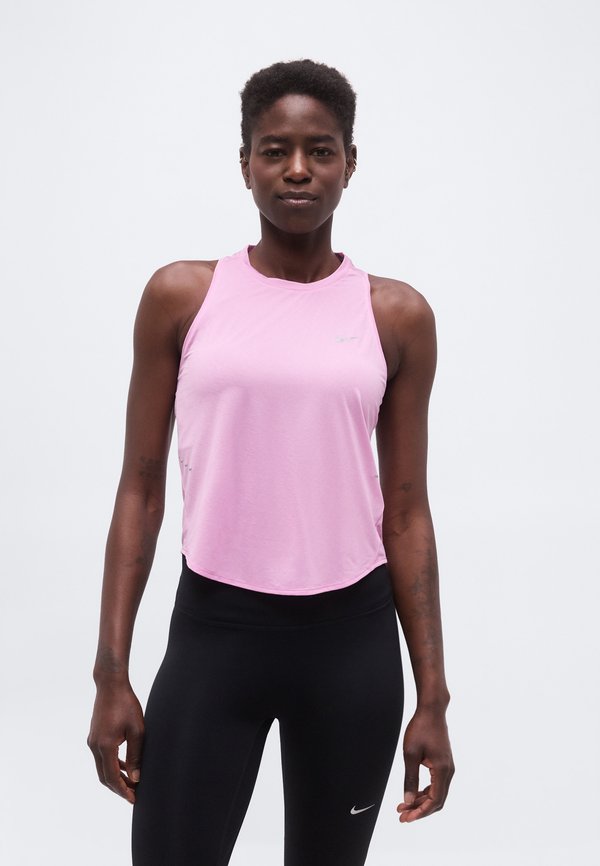 Nike Performance SWIFT TANK - Top - light magenta/photon dust