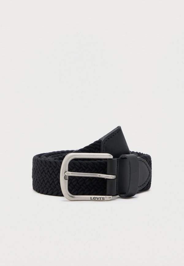 Levi's® AUSTIN STRETCH WOVEN BELT - Braided belt - black