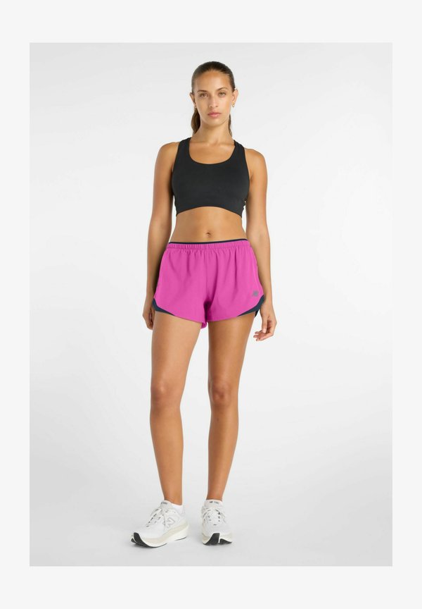 New Balance RC ESSENTIAL SHORT 3" - Tracksuit bottoms - pink heat