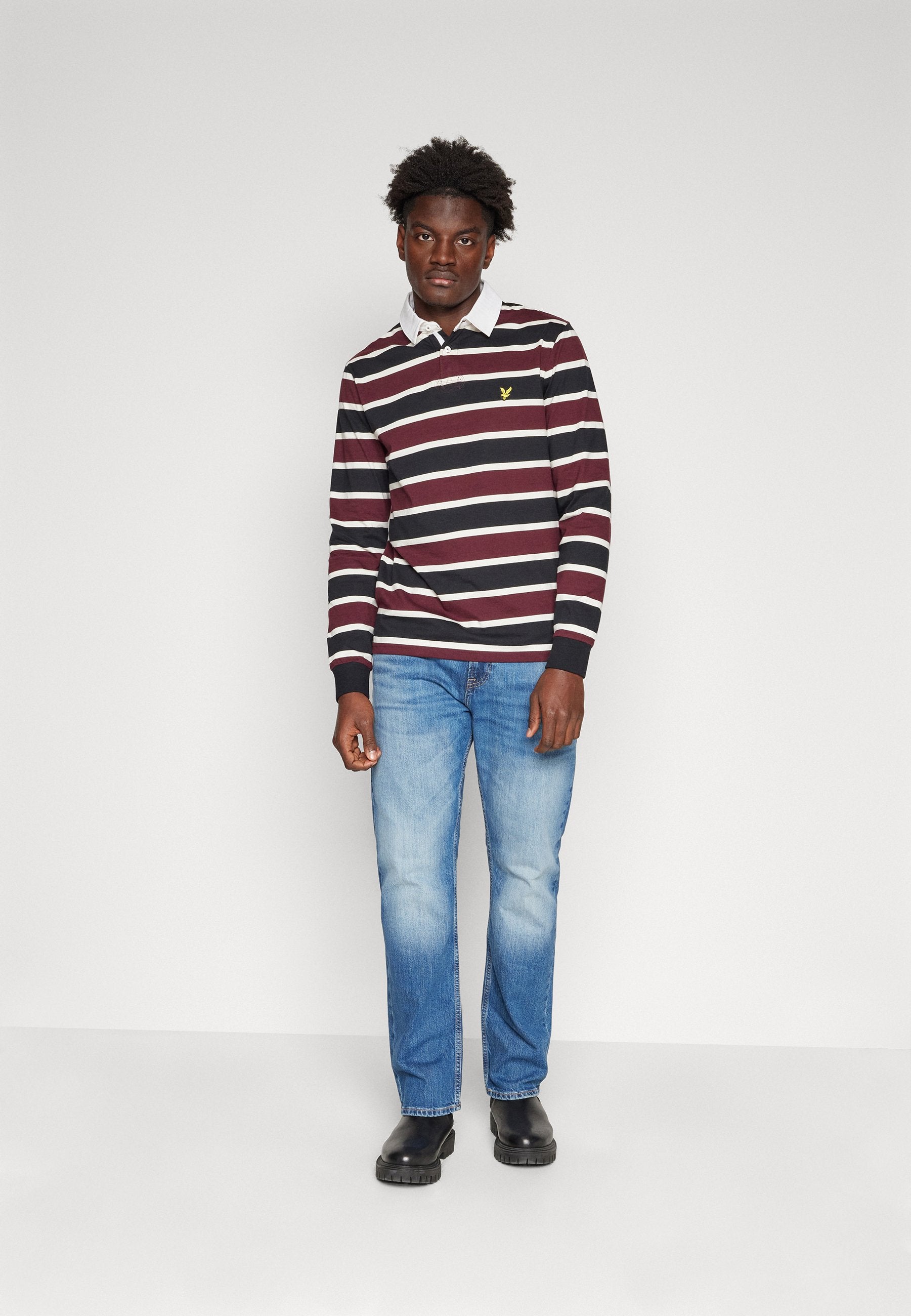Lyle & Scott STRIPE RUGBY