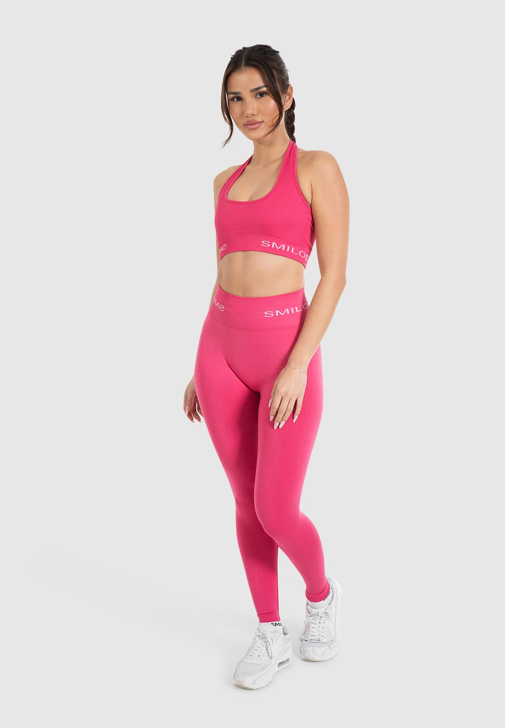 Smilodox AZURA RIBBED NECK HOLDER BRA