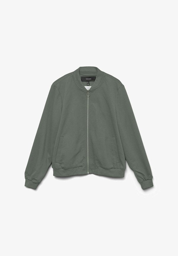 Vero Moda VMHARUKI Light - Zip-up sweatshirt - laurel wreath