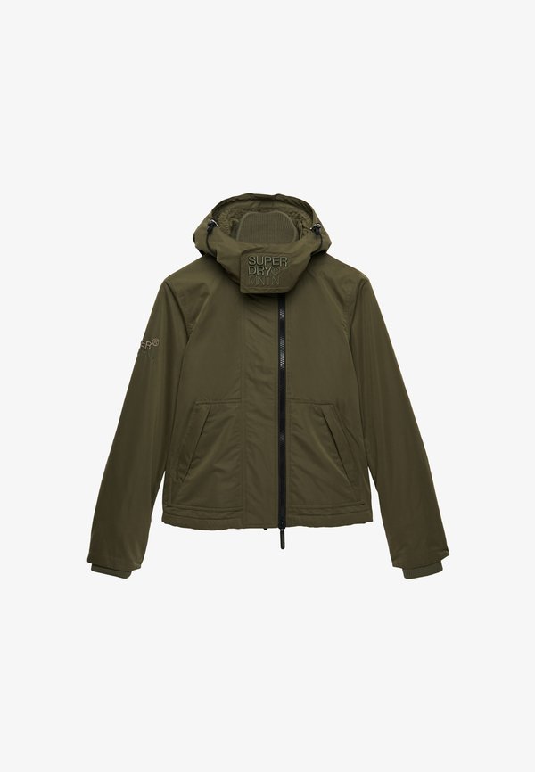 Superdry & Co HOODED ARTIC WINDCHEATER  - Winter jacket - washed khaki