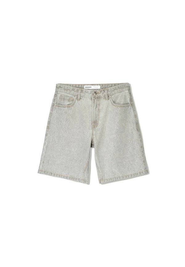 Bershka SHIMMERY BERMUDA