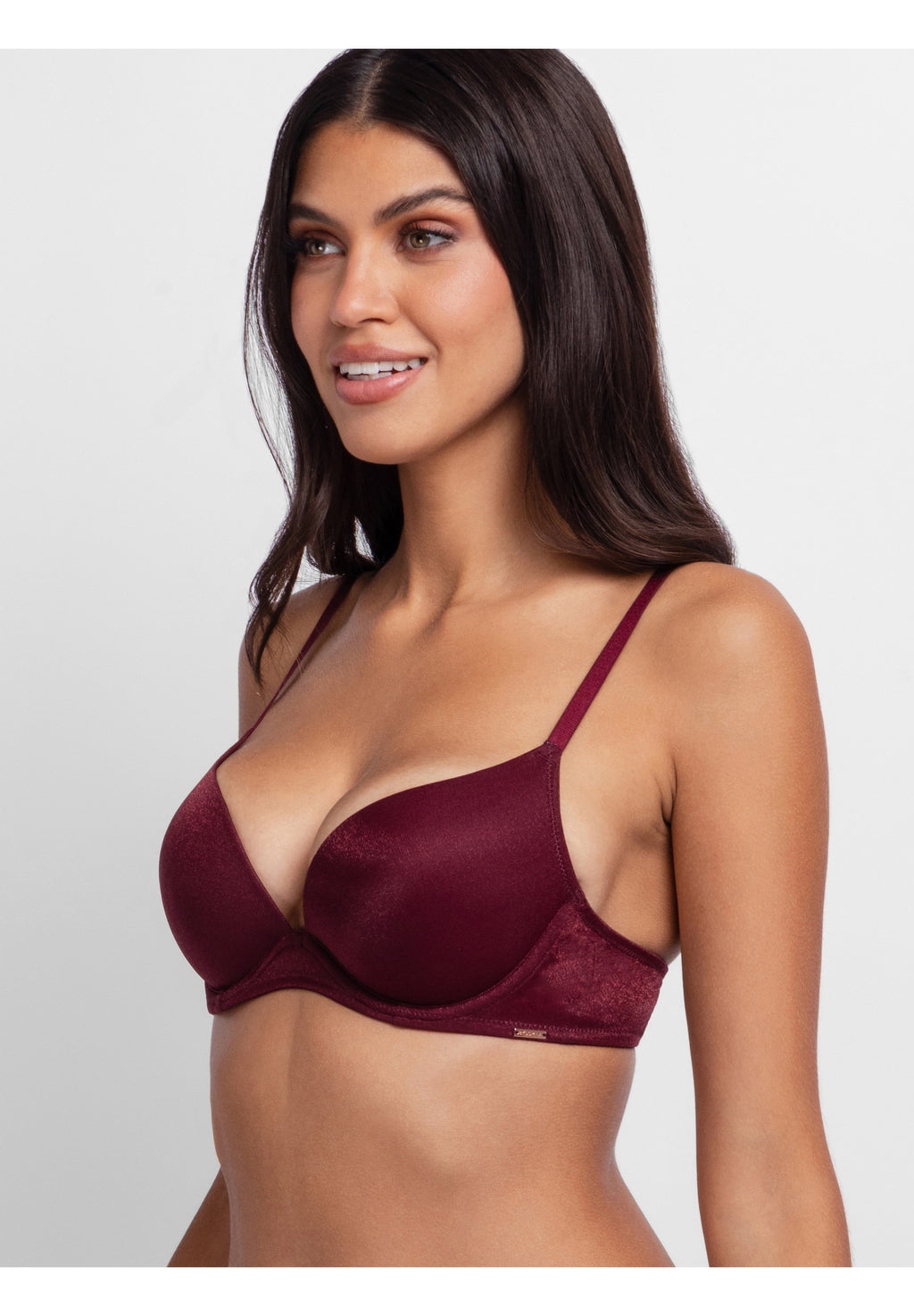 DORINA ORIGINS-SHIMMER MESH_PUSH UP PLUNGE
