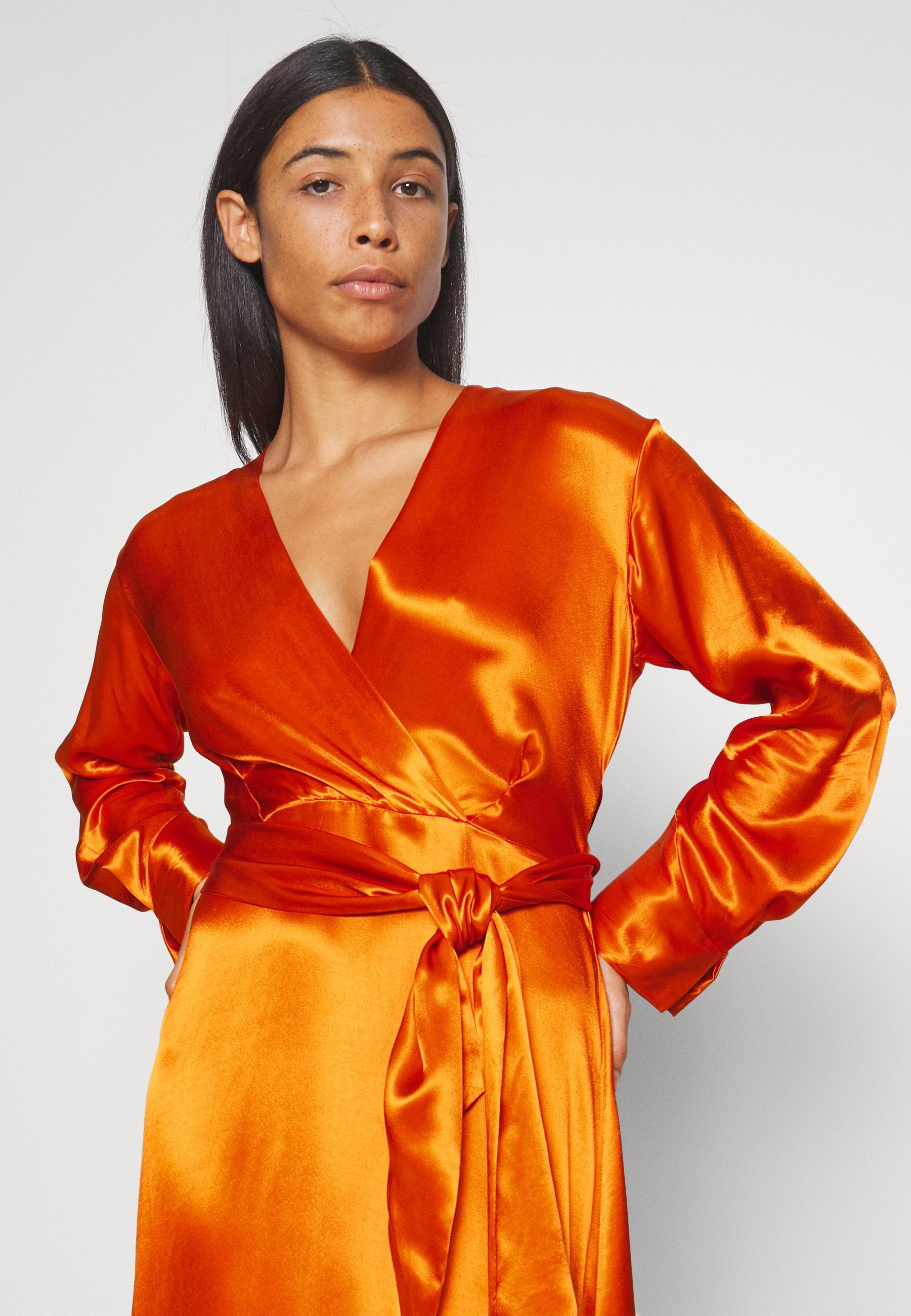 Closet CLOSET LONDON WRAP DRESS