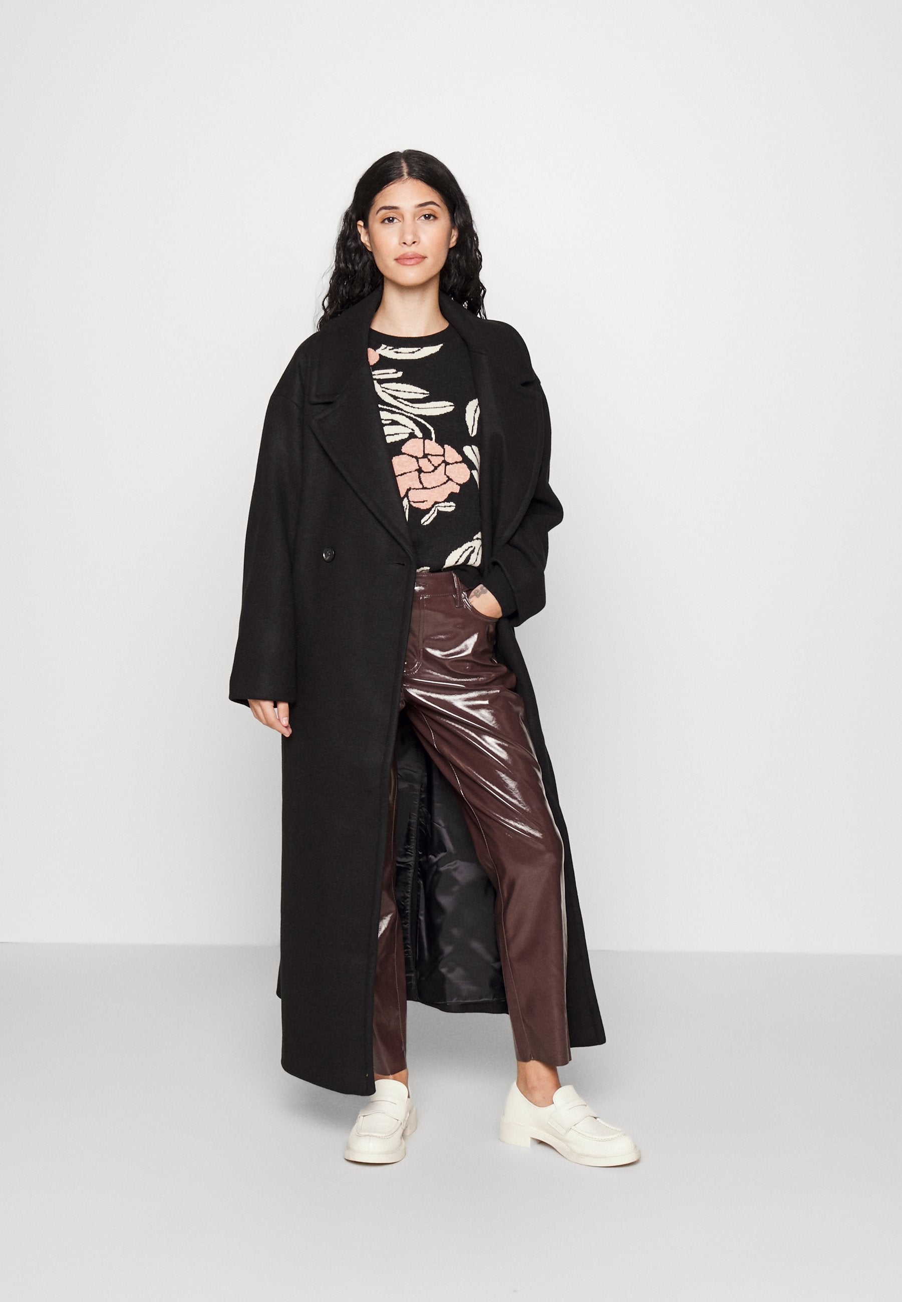Vero Moda Petite VMBRENDA GLOSSY PANT