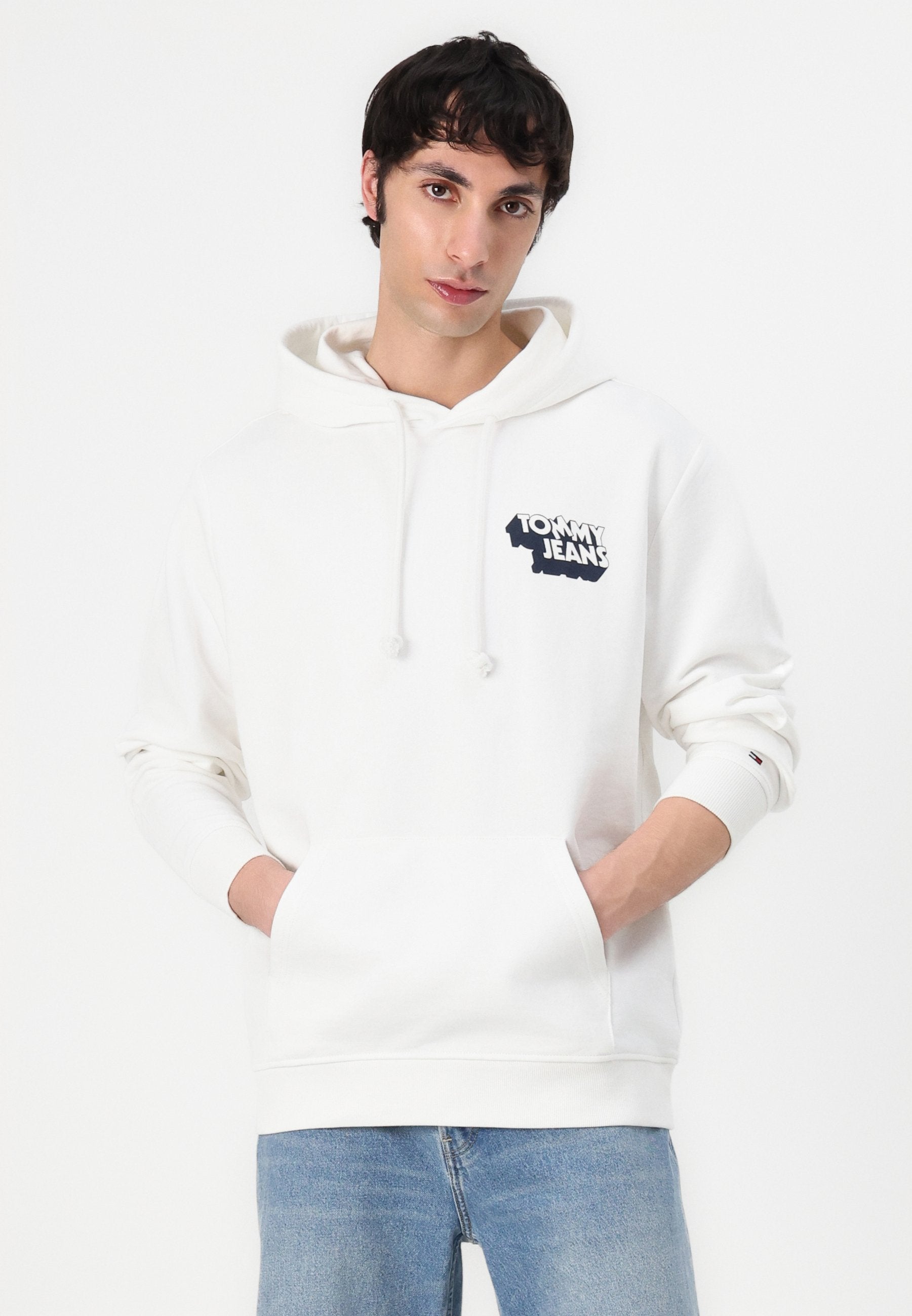 Tommy Jeans STACK BACK LOGO HOODIE