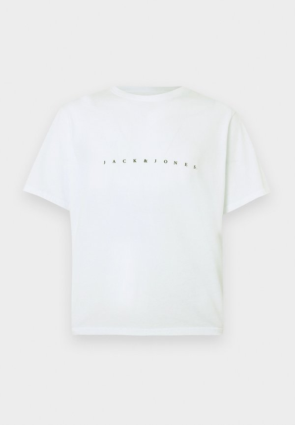 Jack & Jones JJESTAR JJ TEE SS NOOS - Print T-shirt - white