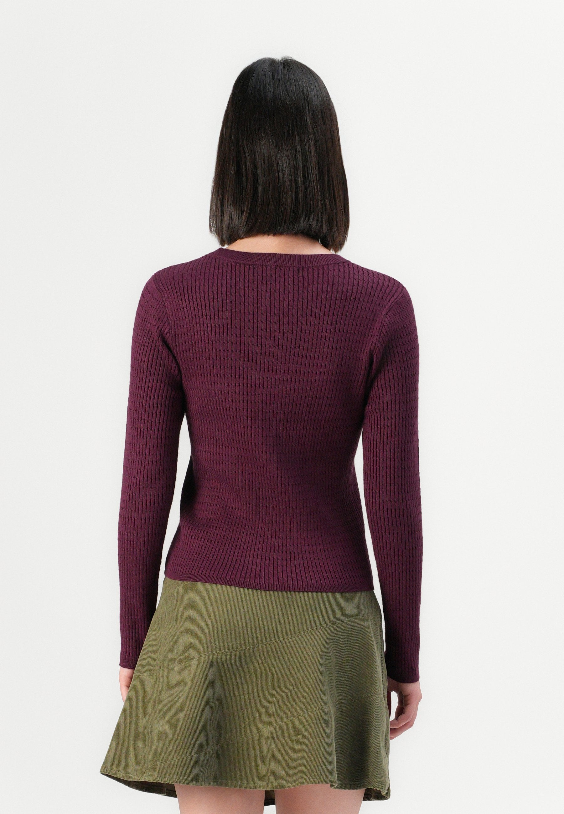 Vero Moda VMSILJE O NECK CABLE
