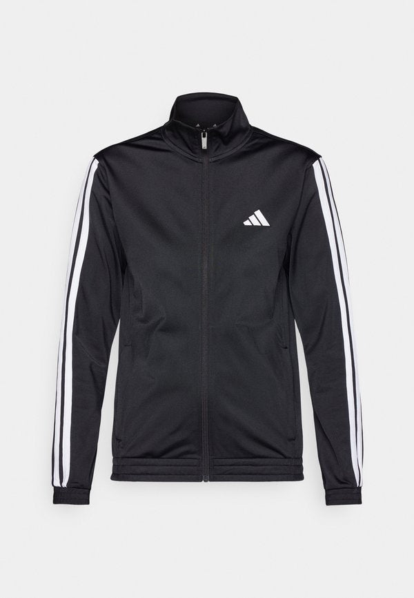 adidas Sportswear ESSENTIALS TRICOT 3 STRIPES TRACKTOP - Training jacket - black/white