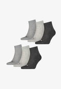 Puma QUARTER 6P - Socks - anthraci melange grey gray
