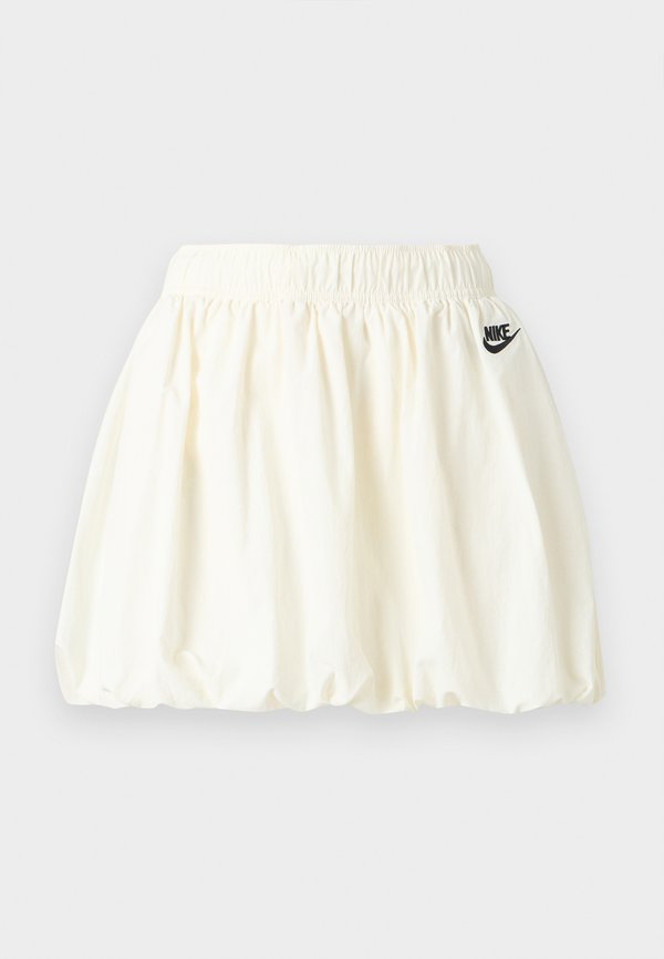 Nike Sportswear W NSW BUBBLE SKIRT - Puffball skirt - sail/black