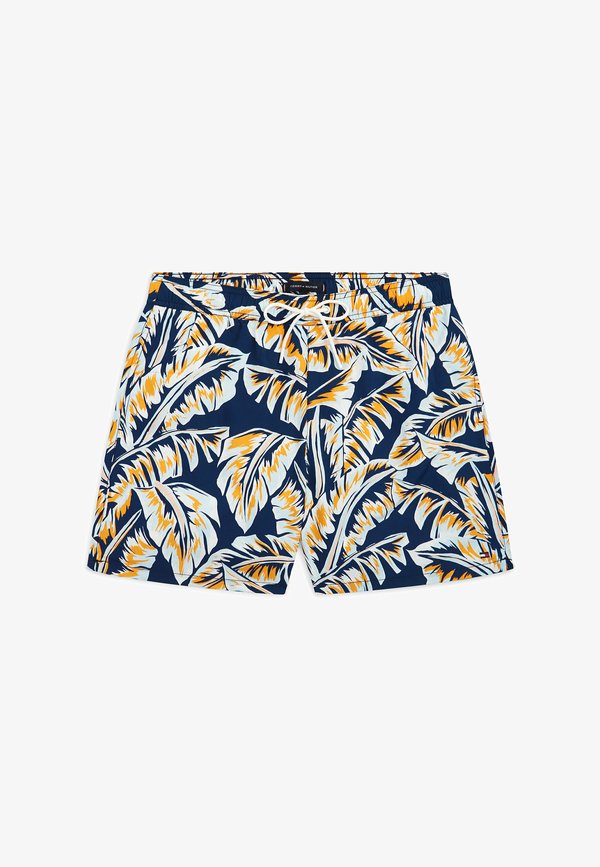 Tommy Hilfiger MEDIUM DRAWSTRING PRINT - Swimming shorts - vintage banana leaf preppy