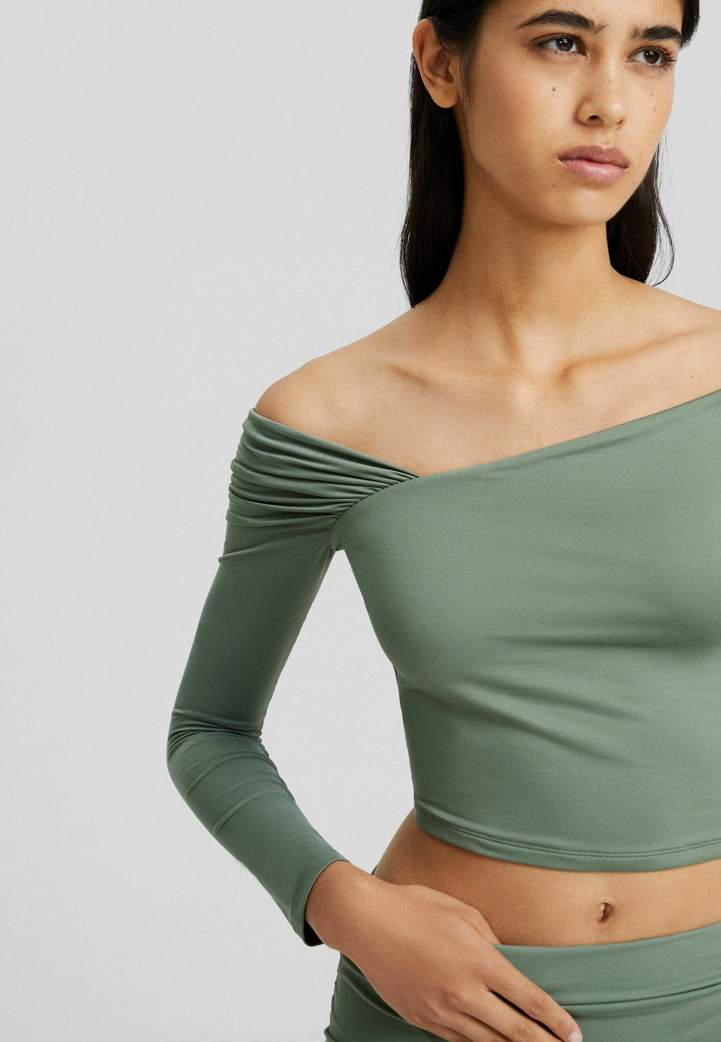 Bershka ASYMMETRIC GATHERED