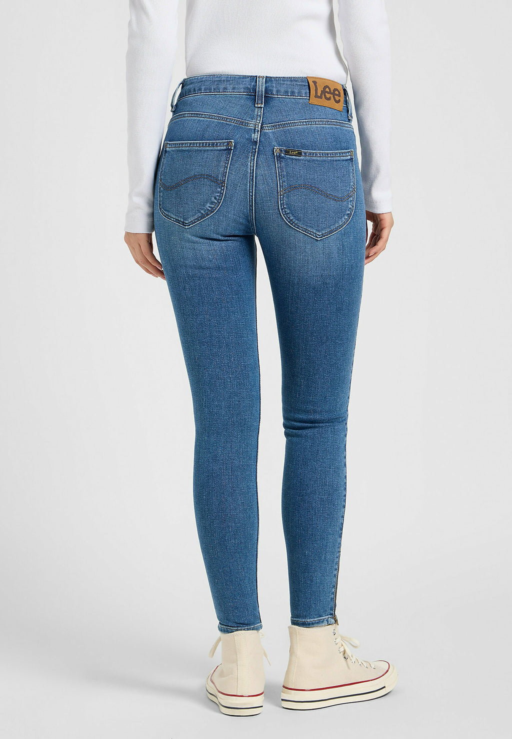 Lee 5-POCKET JEAN SCARLETT_HIGH_ZIP FOR WOMENS - SKINNY FIT