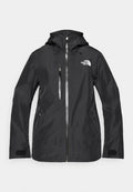 Schwarze, wasserdichte Jacke mit Kapuze, Frontreißverschluss, zwei seitlichen Reißverschlusstaschen und verstellbaren Bündchen mit Klettverschluss. Logo auf der Brust.