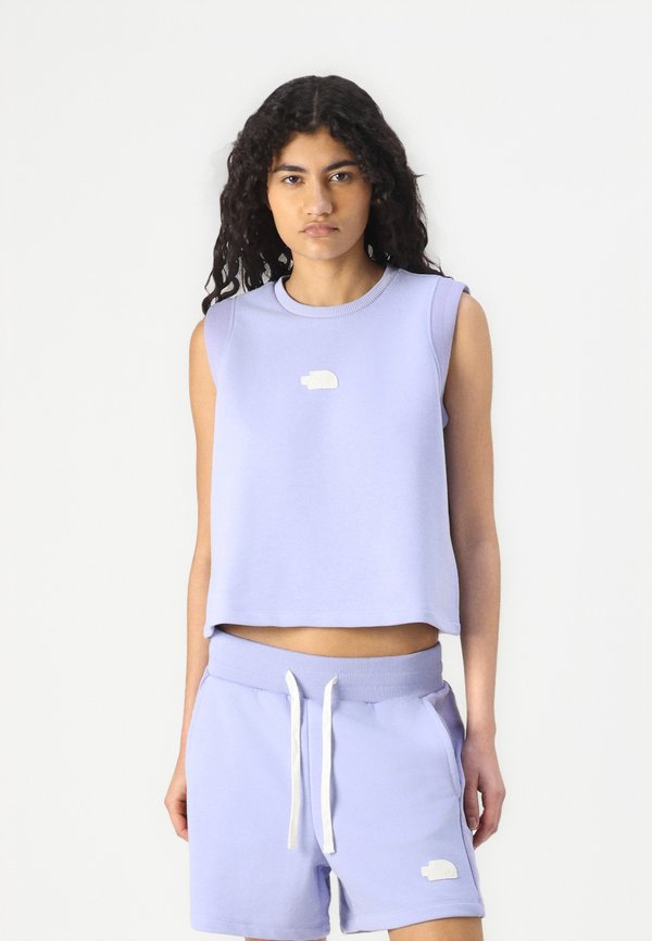 The North Face TERRY RELAXED CROPPED TANK